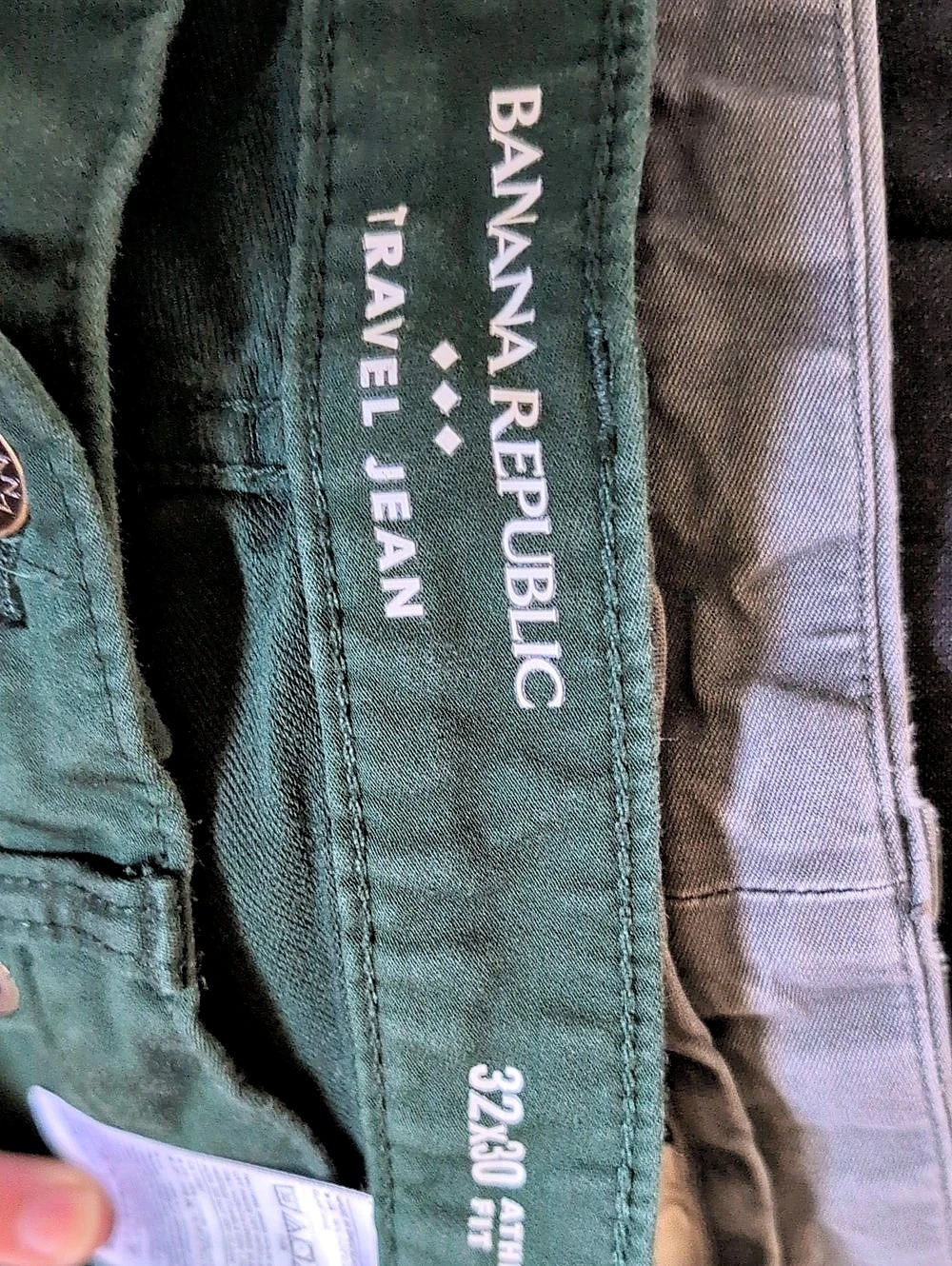 Banana Republic Travel Jean Athletic Fit Skinny Jeans Waist 32